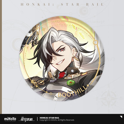 [Official Merchandise] Illustration Series Tinplate Badges - The Hunt Path | Honkai: Star Rail