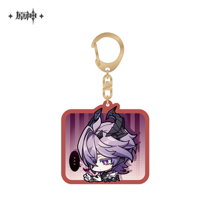 [Official Merchandise] Chibi Emoji Series Acrylic Charm - Mondstadt | Genshin Impact