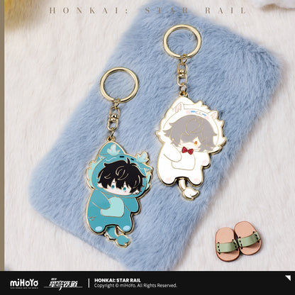 [Official Merchandise] Boys’ Dormitory Series Chibi Metal Charm | Honkai: Star Rail