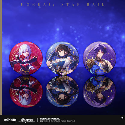 [Official Merchandise] Interstellar Journey Series: Tinplate Badges | Honkai: Star Rail