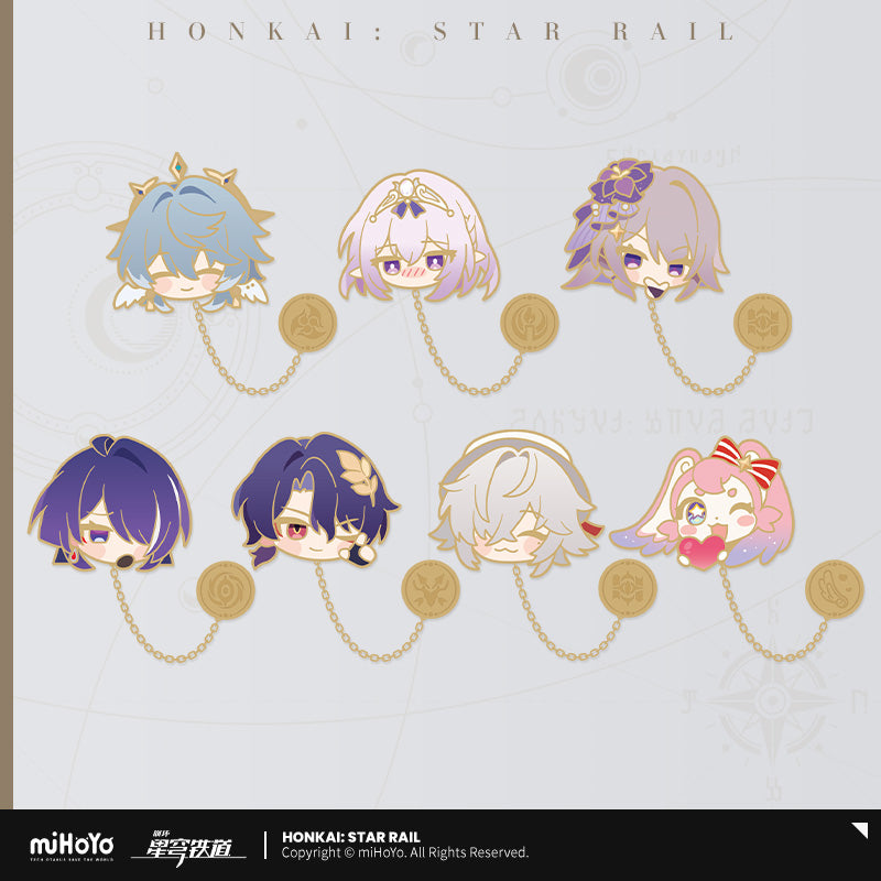 [Official Merchandise] Pom-Pom Exhibition Hall Series Metal Badge | Honkai: Star Rail
