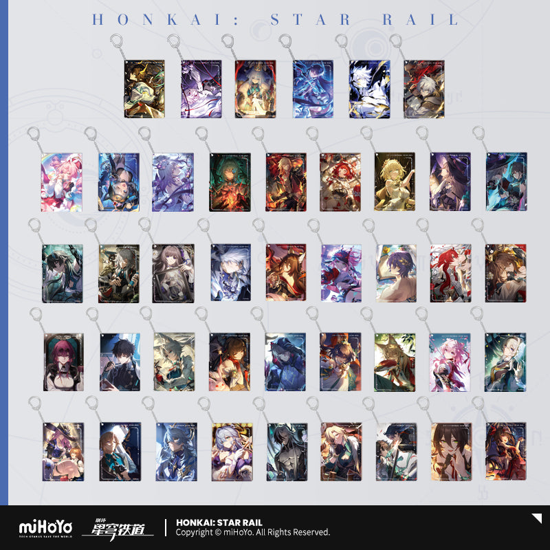 [Official Merchandise] Light Cone Series Acrylic Charms | Honkai: Star Rail