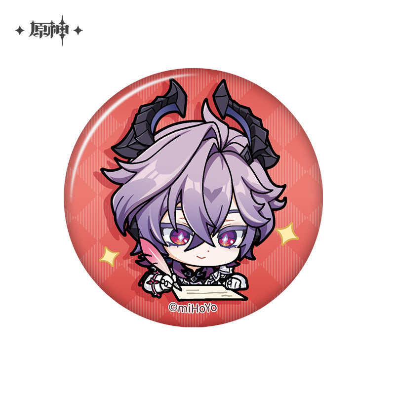 [Official Merchandise] Chibi Emoji Series Badge - Mondstadt | Genshin Impact