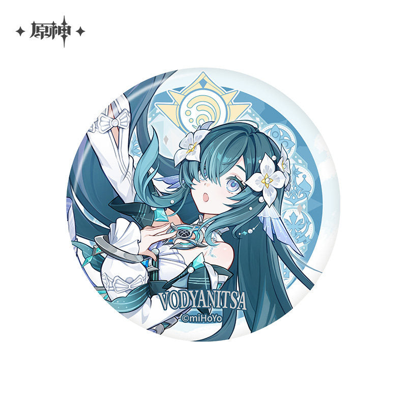 [Pre-Order] Genshin Impact Theme Series Character Badge - Snezhnaya | Genshin Impact