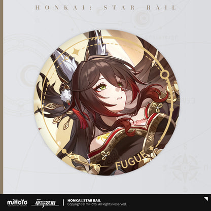 [Official Merchandise] Illustration Series Tinplate Badges - Nihility Path | Honkai: Star Rail