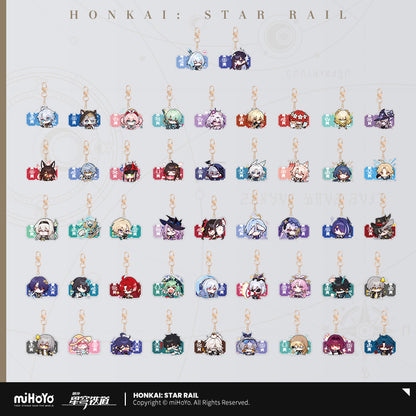[Official Merchandise] Pom-Pom Exhibition Hall Series: Acrylic Charms | Honkai: Star Rail