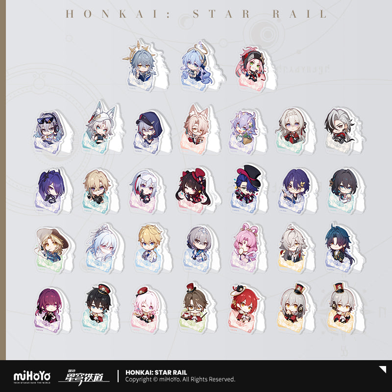 [Official Merchandise] Nameless Medal Series Acrylic Clip | Honkai: Star Rail
