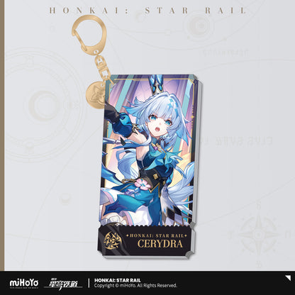 [Official Merchandise] Illustration Series Acrylic Keychains - Harmony Path | Honkai: Star Rail