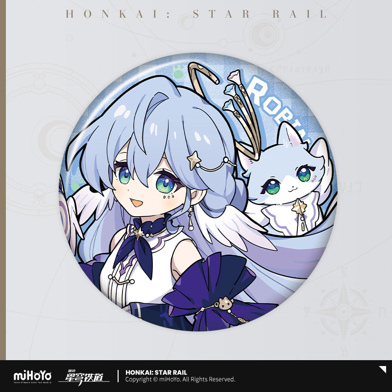 [Official Merchandise] Little Cat Series Tinplate Badges | Honkai: Star Rail