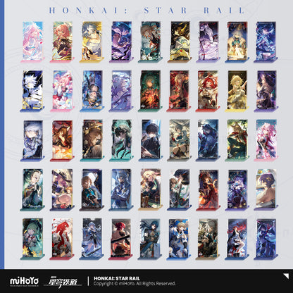 [Official Merchandise] Light Cone Series Liquid Glitter Acrylic Standee | Honkai: Star Rail