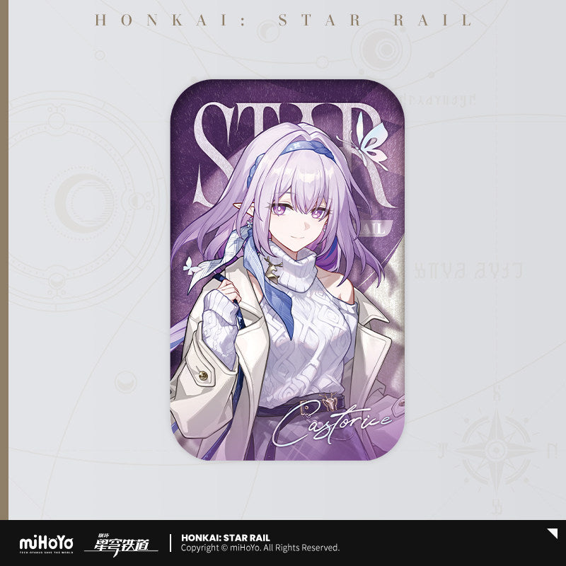 [Official Merchandise] Express Travel Notes Series Tinplate Badge Vol.3 | Honkai: Star Rail