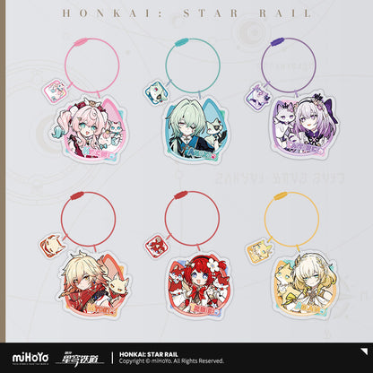 [Official Merchandise] Little Cat Series Acrylic Charm | Honkai: Star Rail