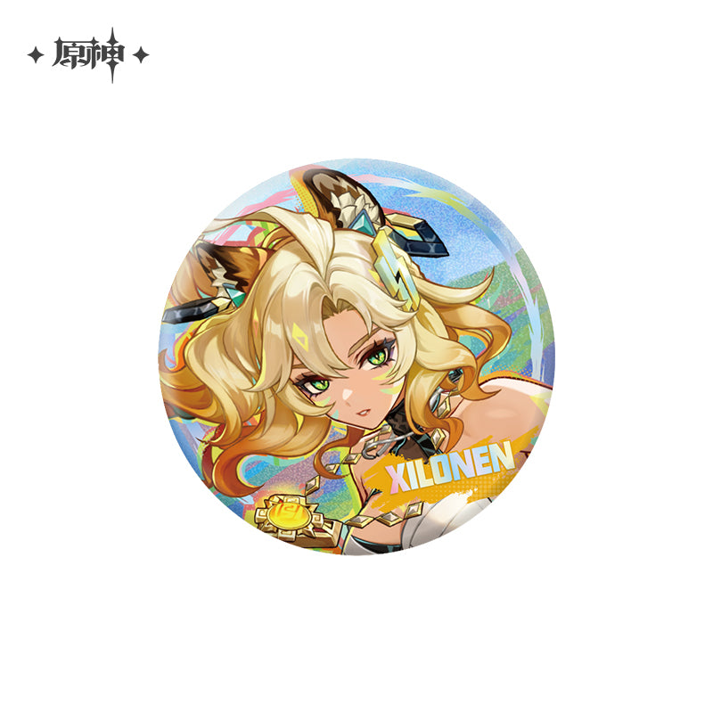 [Official Merchandise] Genshin Impact Theme Series Character Badge - Natlan