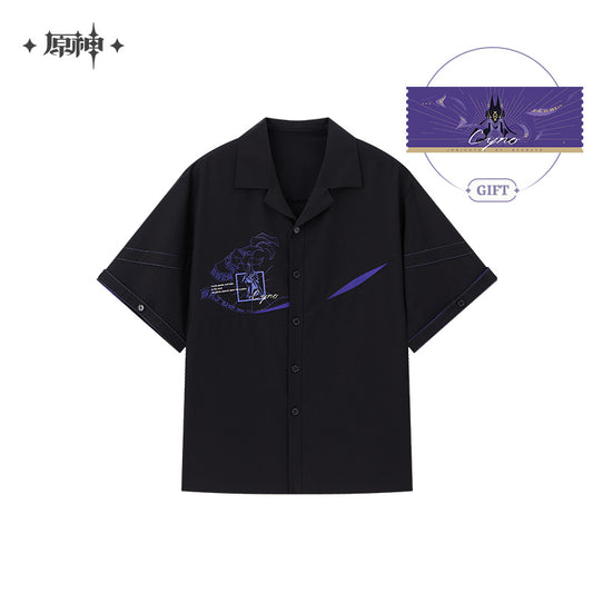 [Pre-Order] Cyno Theme Impression Series Short-Sleeve Shirt | Genshin Impact (2024 Sept)