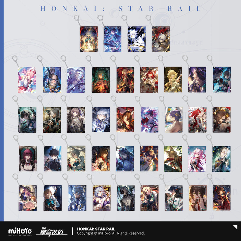 [Official Merchandise] Light Cone Series Acrylic Charms | Honkai: Star Rail