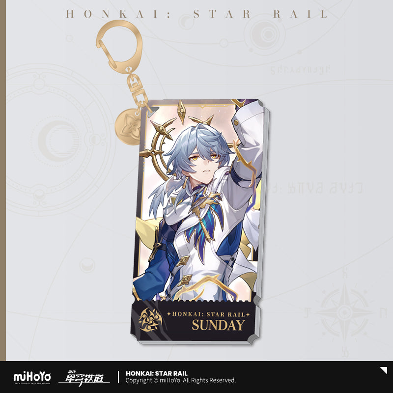 [Official Merchandise] Illustration Series Acrylic Keychains - Harmony Path | Honkai: Star Rail