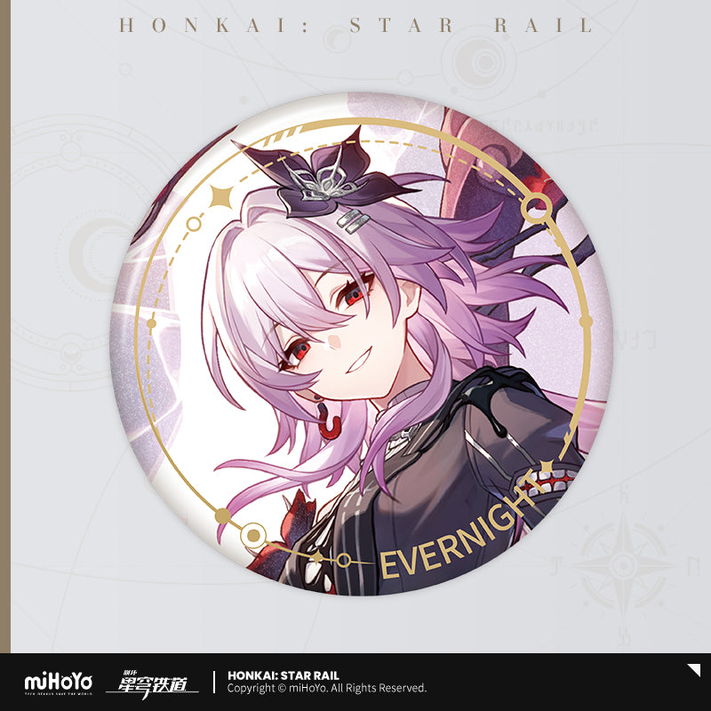 [Official Merchandise] Illustration Series Tinplate Badge - Remembrance Path | Honkai: Star Rail