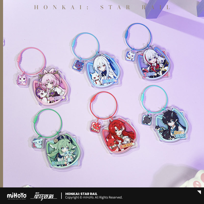 [Official Merchandise] Little Cat Series Acrylic Charm | Honkai: Star Rail