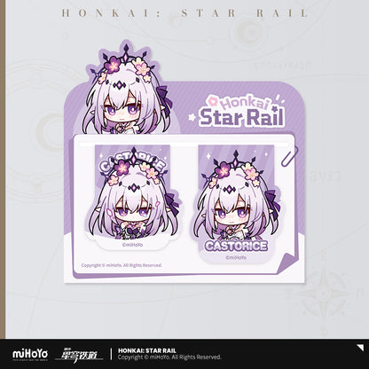 [Official Merchandise] Pom-Pom Exhibition Hall Series Soft Magnetic Bookmark Set | Honkai: Star Rail