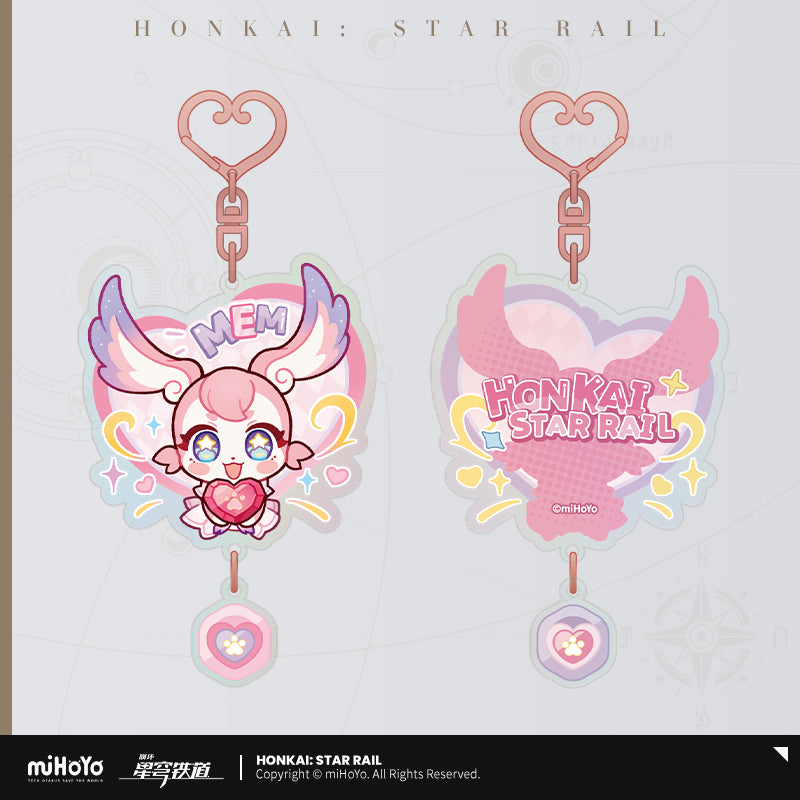[Official Merchandise] Pom-Pom Exhibition Hall Series: Pom-Pom Acrylic Keychains | Honkai: Star Rail