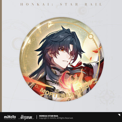 [Official Merchandise] Illustration Series Tinplate Badges - Nihility Path | Honkai: Star Rail