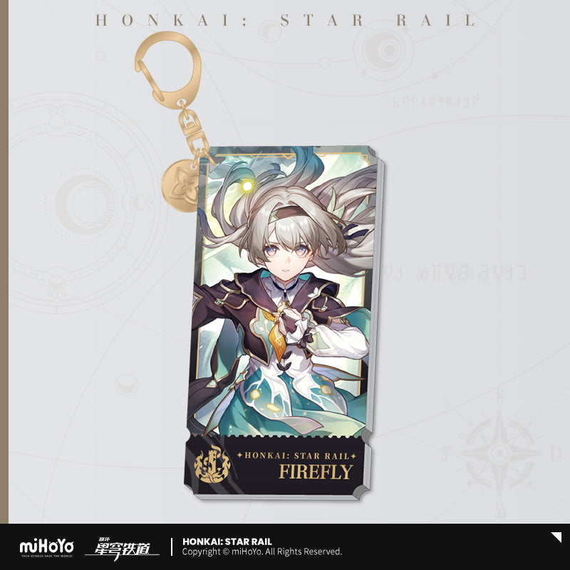 [Official Merchandise] Illustration Series Acrylic Keychains - Destruction Path | Honkai: Star Rail