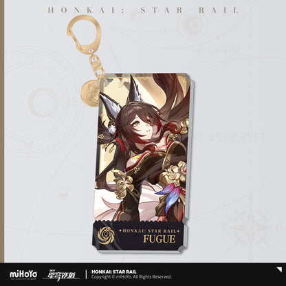 [Official Merchandise] Illustration Series Acrylic Keychains - Nihility Path | Honkai: Star Rail