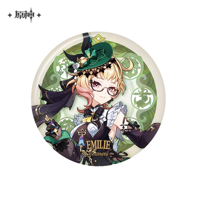 [Official Merchandise] Court of Fontaine Series Character Badges | Genshin Impact