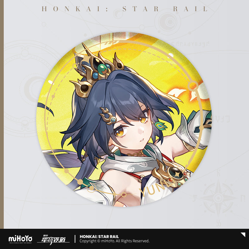 [Official Merchandise] Illustration Series Tinplate Badges - Destruction Path | Honkai: Star Rail