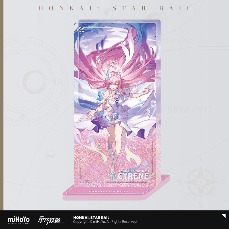 [Official Merchandise] Illustration Series Liquid Glitter Acrylic Standee | Honkai: Star Rail