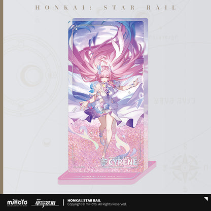 [Official Merchandise] Illustration Series Liquid Glitter Acrylic Standee | Honkai: Star Rail