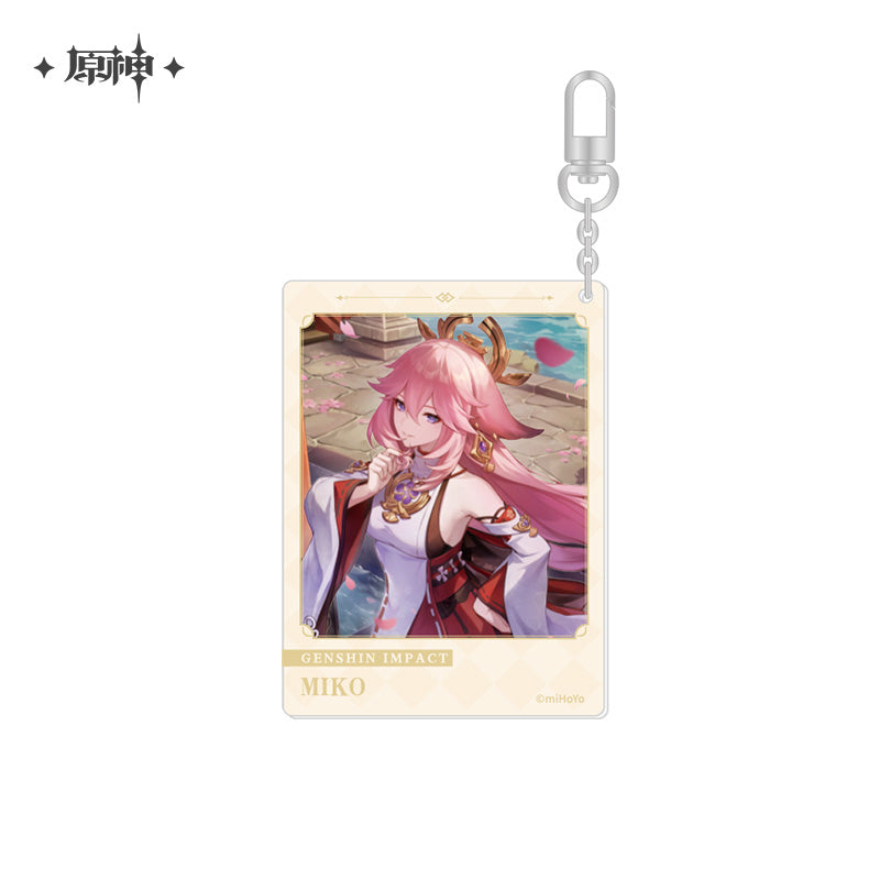 [Official Merchandise] Birthday Series: Acrylic Charms | Genshin Impact