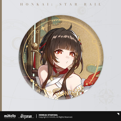 [Official Merchandise] Illustration Series Tinplate Badges - Abundance Path | Honkai: Star Rail