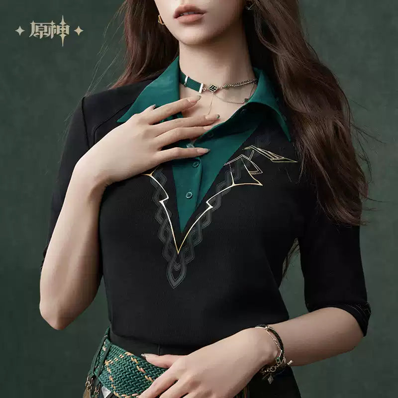 [Pre-Order/Limited] Alhaitham Theme Impression Series Layered Knit Top | Genshin Impact (Sep 2026)