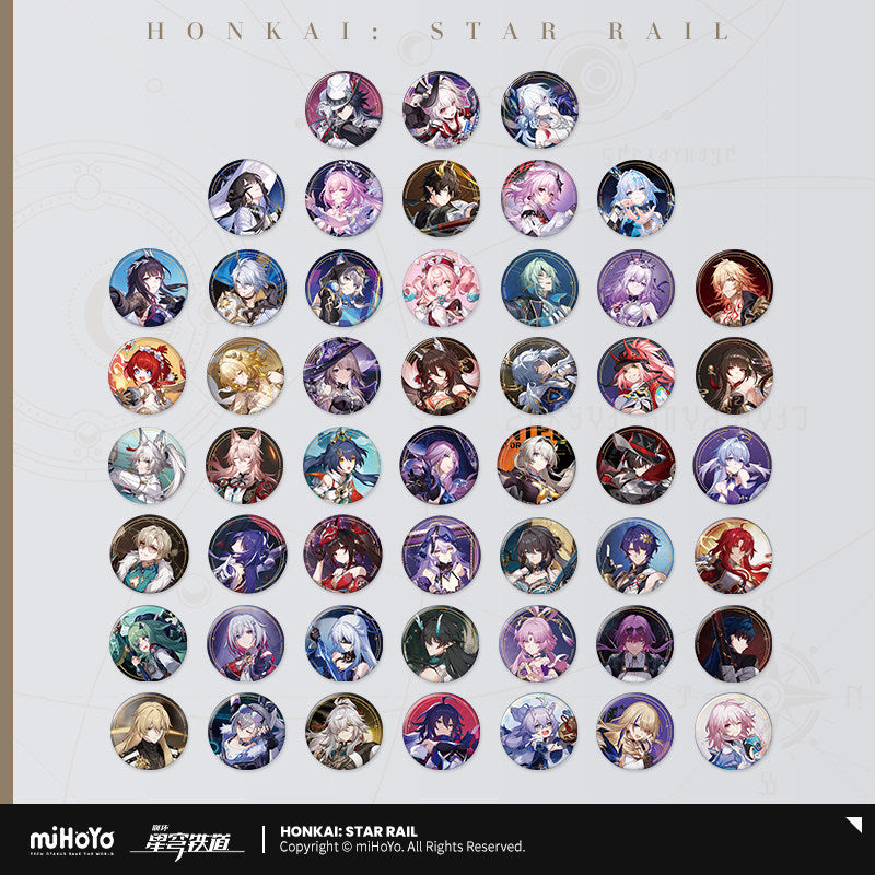 [Official Merchandise] All-Stars Invite Series: Tinplate Badges | Honkai: Star Rail