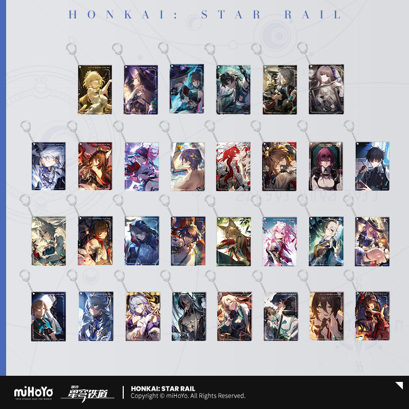 [Official Merchandise] Light Cone Series Acrylic Charms | Honkai: Star Rail