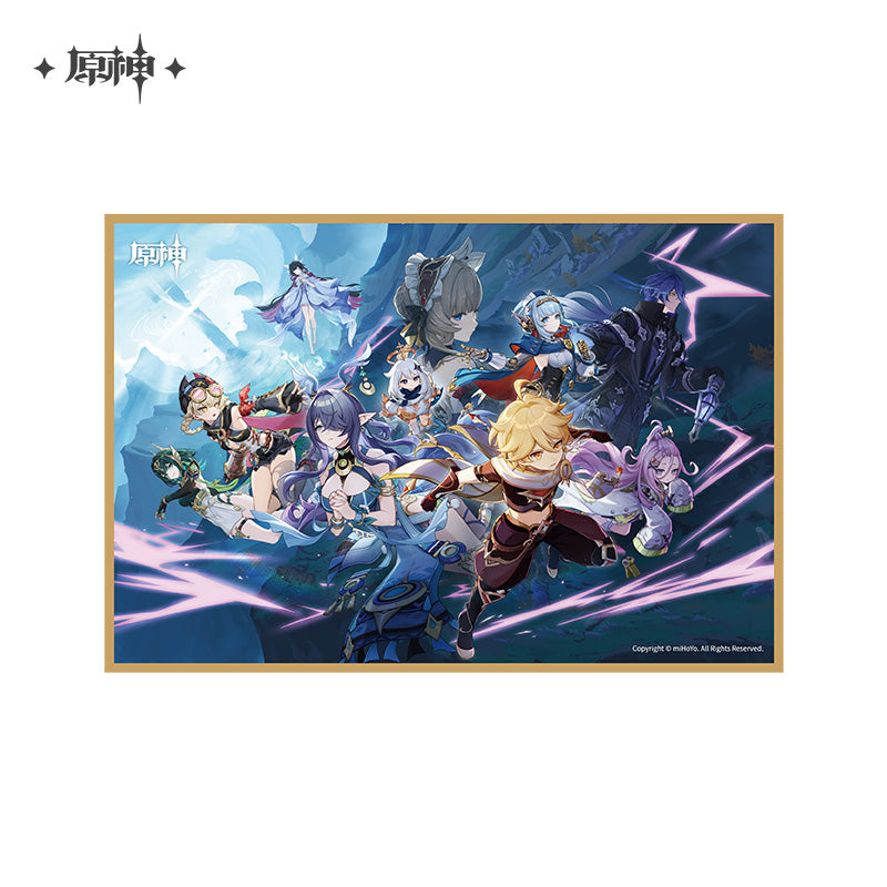 [Official Merchandise] Genshin Impact Theme Series Shikishi
