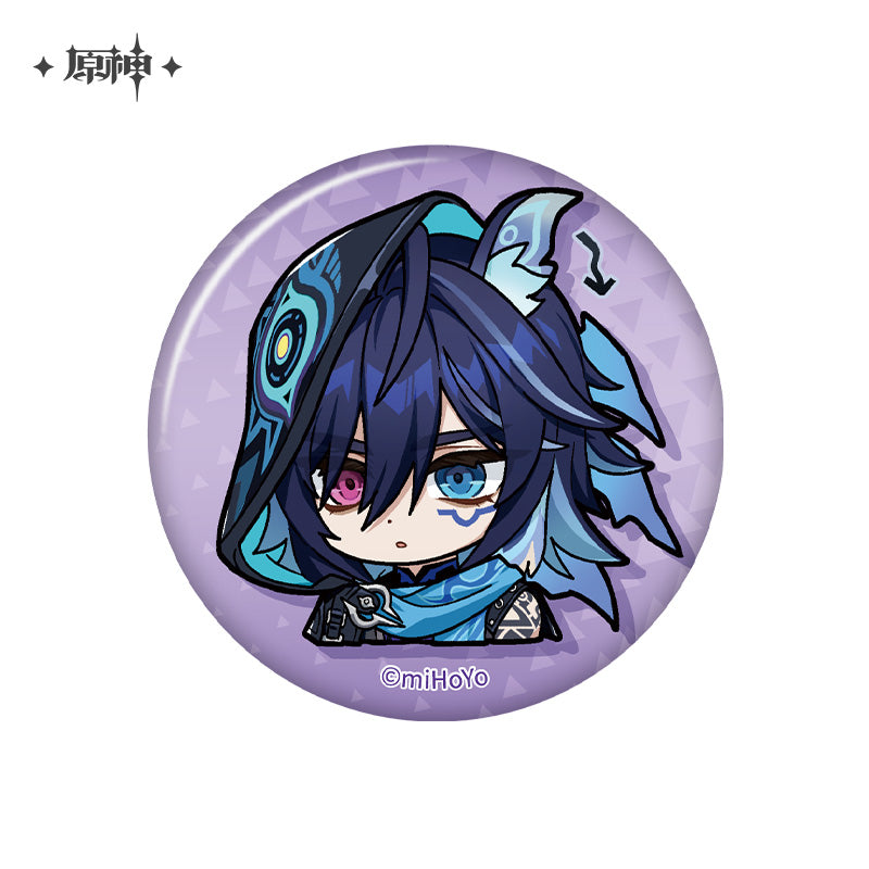 [Official Merchandise] Chibi Emoji Series Badge - Natlan | Genshin Impact