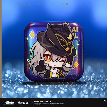 [Official Merchandise] Pom-Pom Exhibition Hall Series: Square Badges | Honkai: Star Rail