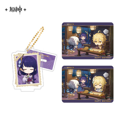 [Official Merchandise] Captured Memories Series: Character Standee Collectible Card Set | Genshin Impact