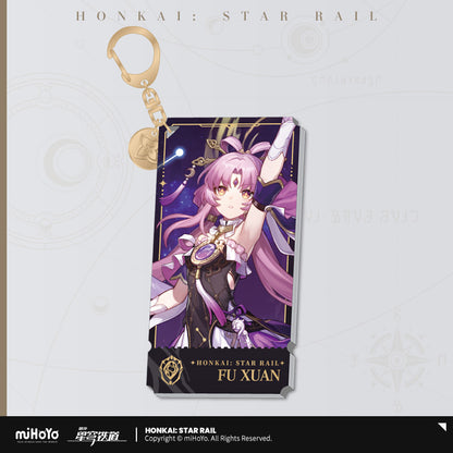 [Official Merchandise] Illustration Series Acrylic Keychains - Preservation Path | Honkai: Star Rail