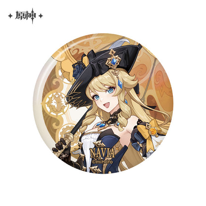 [Official Merchandise] Court of Fontaine Series Character Badges | Genshin Impact