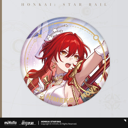 [Official Merchandise] Illustration Series Tinplate Badges - Erudition Path | Honkai: Star Rail