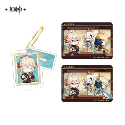 [Official Merchandise] Captured Memories Series: Character Standee Collectible Card Set | Genshin Impact