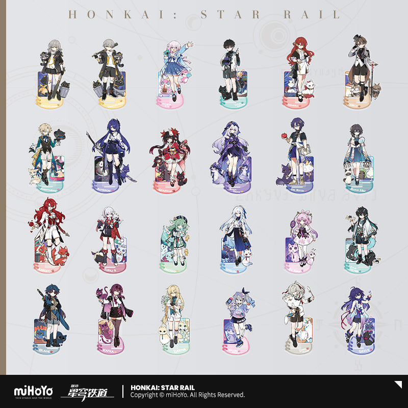 [Official Merchandise] Little Cat Series Acrylic Standee | Honkai: Star Rail