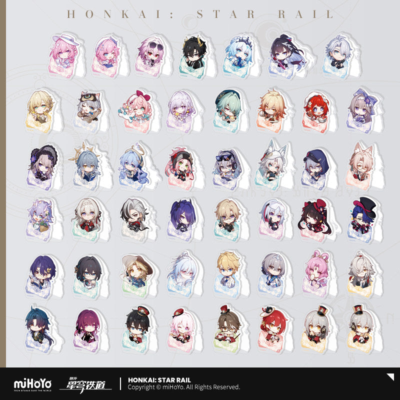 [Official Merchandise] Nameless Honor Series Acrylic Clip | Honkai: Star Rail