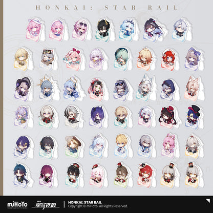 [Official Merchandise] Nameless Honor Series Acrylic Clip | Honkai: Star Rail
