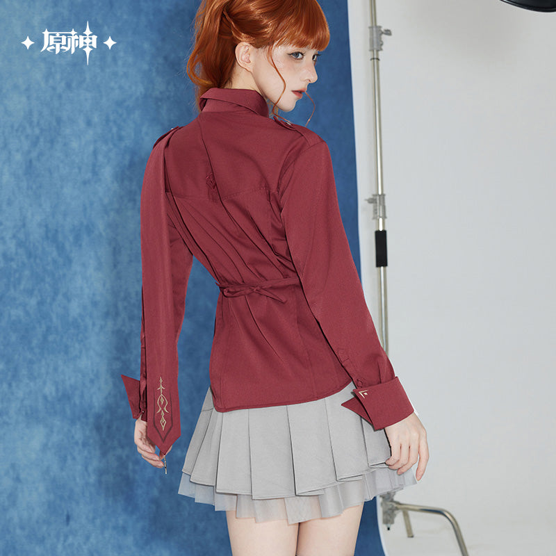 [Pre-Order/Limited] Tartaglia Theme Impression Series Ribbon Long Sleeve Shirt | Genshin Impact (Aug 2026)