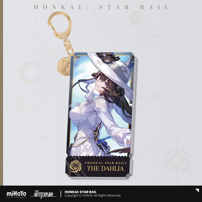 [Official Merchandise] Illustration Series Acrylic Keychains - Nihility Path | Honkai: Star Rail