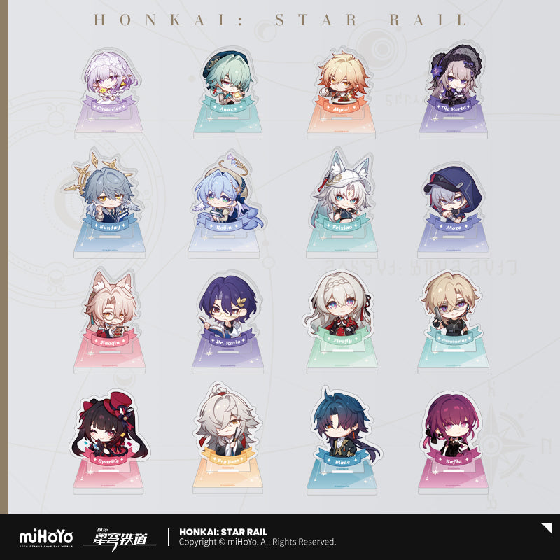 [Official Merchandise] Nameless Medal Series Acrylic Stamp Ornament | Honkai: Star Rail